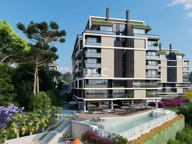 Apartamento com 188m² 4 quartos e 1 banheiro, à venda, no bairro Mossunguê em Curitiba