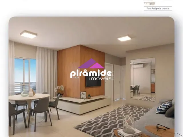 Apartamento com 80m² 2 quartos e 1 banheiro, à venda, no bairro Parque Industrial em São José dos Campos