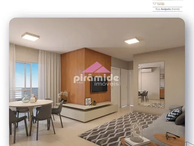 Apartamento com 80m² 3 quartos e 2 banheiros, à venda, no bairro Parque Industrial em São José dos Campos