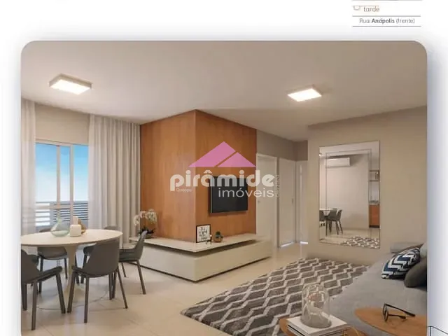 Apartamento com 80m² 3 quartos e 2 banheiros, à venda, no bairro Parque Industrial em São José dos Campos