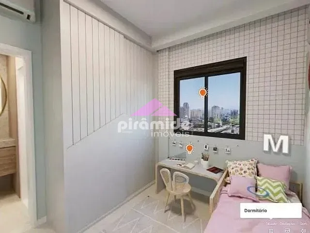 Apartamento com 76m² 3 quartos e 3 banheiros, à venda, no bairro Jardim Satélite em São José dos Campos