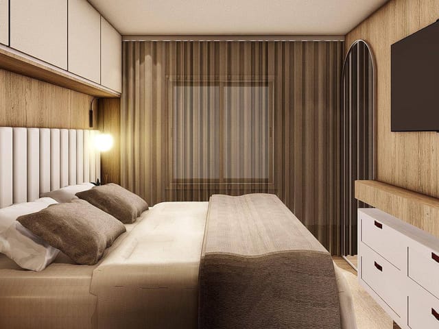 Apartamento 2 quartos e 1 banheiro, à venda, no bairro Jardim Eloyna em Pindamonhangaba