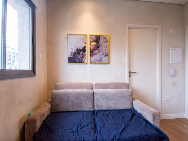 Apartamento com 27m² 1 quarto e 1 banheiro, à venda, no bairro Chácara Santo Antônio (Zona Sul) em São Paulo