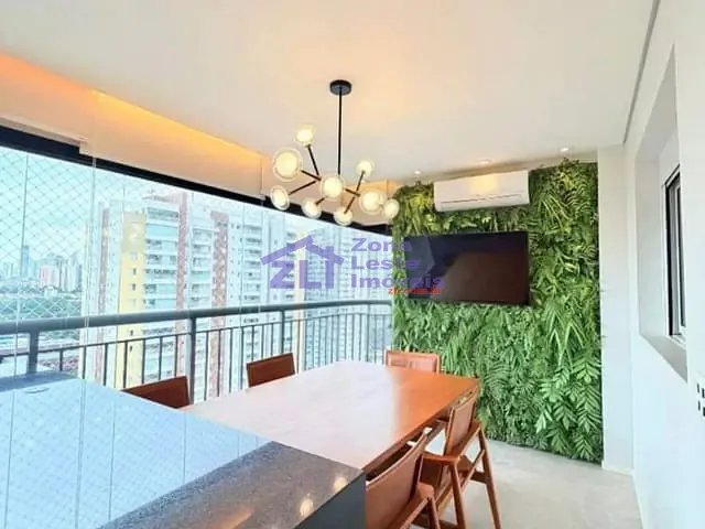 Apartamento com 85m² 2 quartos e 3 banheiros, para alugar, no bairro Tatuapé em São Paulo
