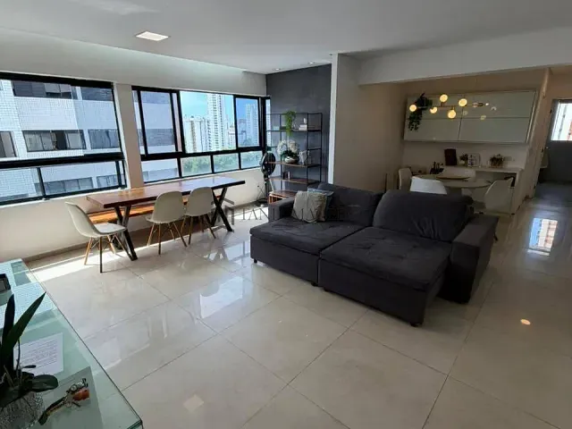 Apartamento 2 quartos e 3 banheiros, à venda, no bairro Torre em Recife
