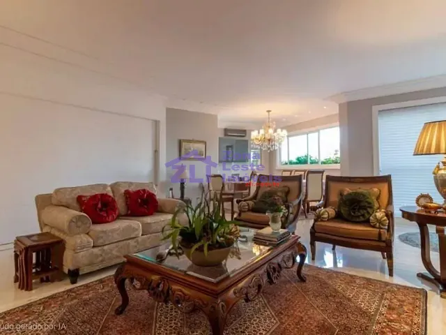 Apartamento com 257m² 4 quartos e 5 banheiros, à venda, no bairro Jardim Anália Franco em São Paulo