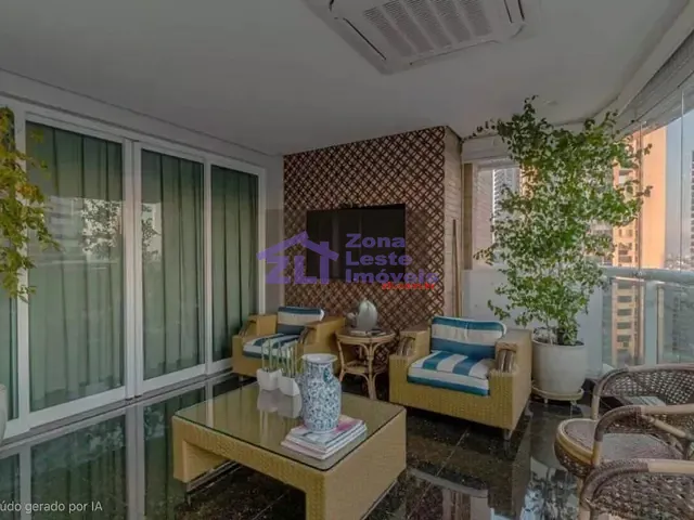 Apartamento com 257m² 4 quartos e 5 banheiros, à venda, no bairro Jardim Anália Franco em São Paulo