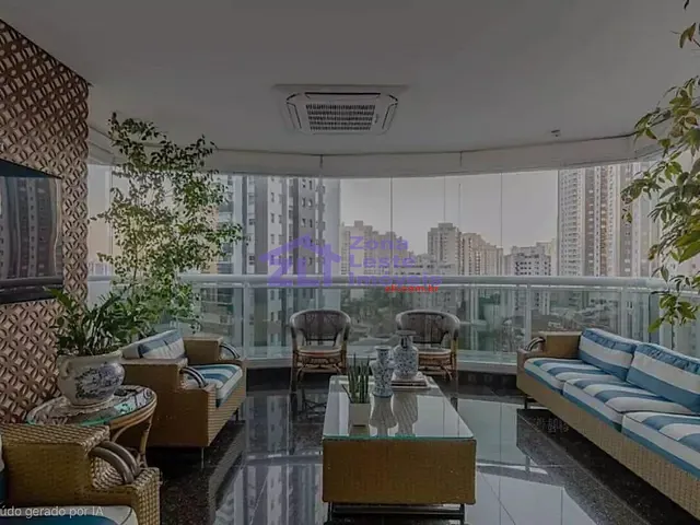 Apartamento com 257m² 4 quartos e 5 banheiros, à venda, no bairro Jardim Anália Franco em São Paulo
