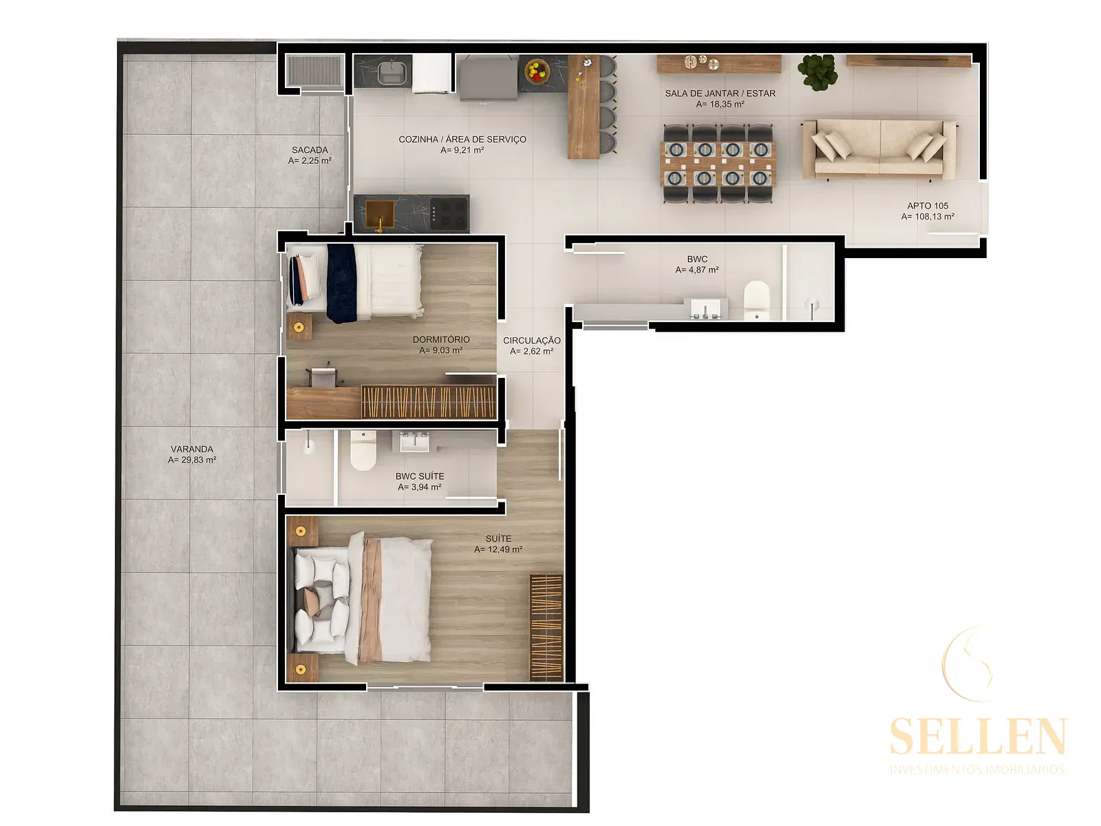 Apartamento, 2 quartos, 73 m² - Foto 18