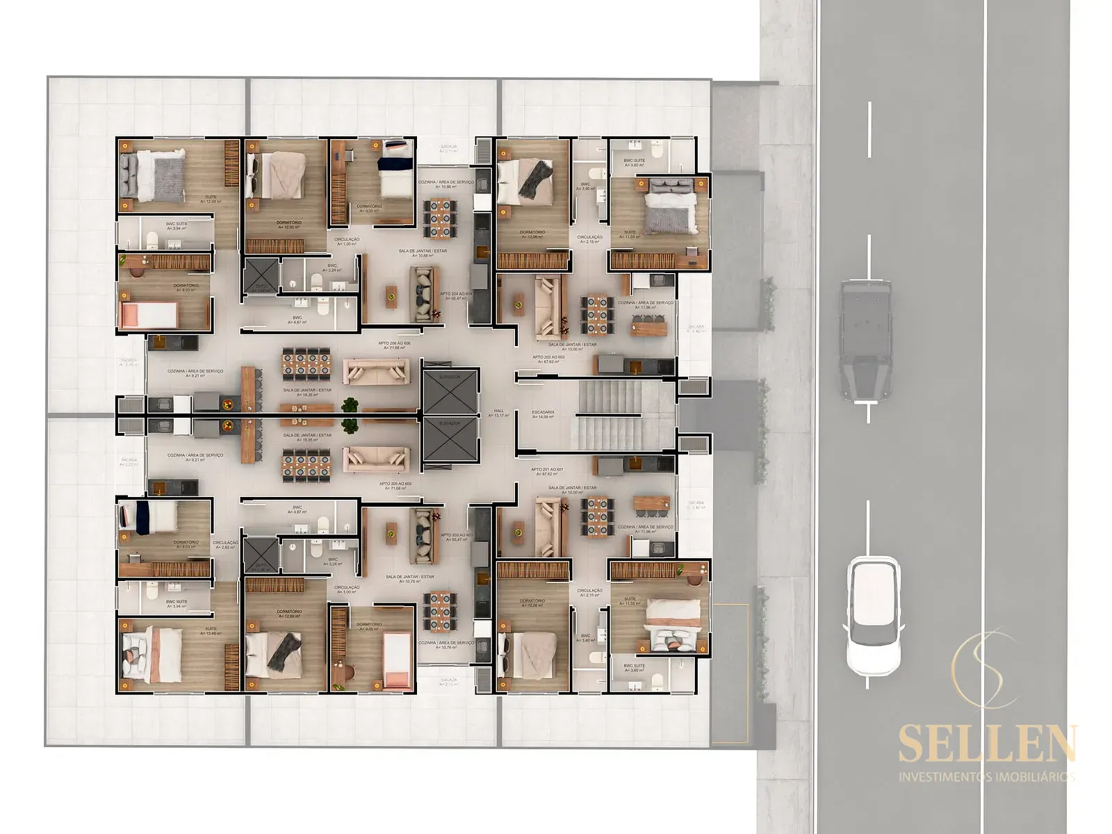 Apartamento, 2 quartos, 73 m² - Foto 20