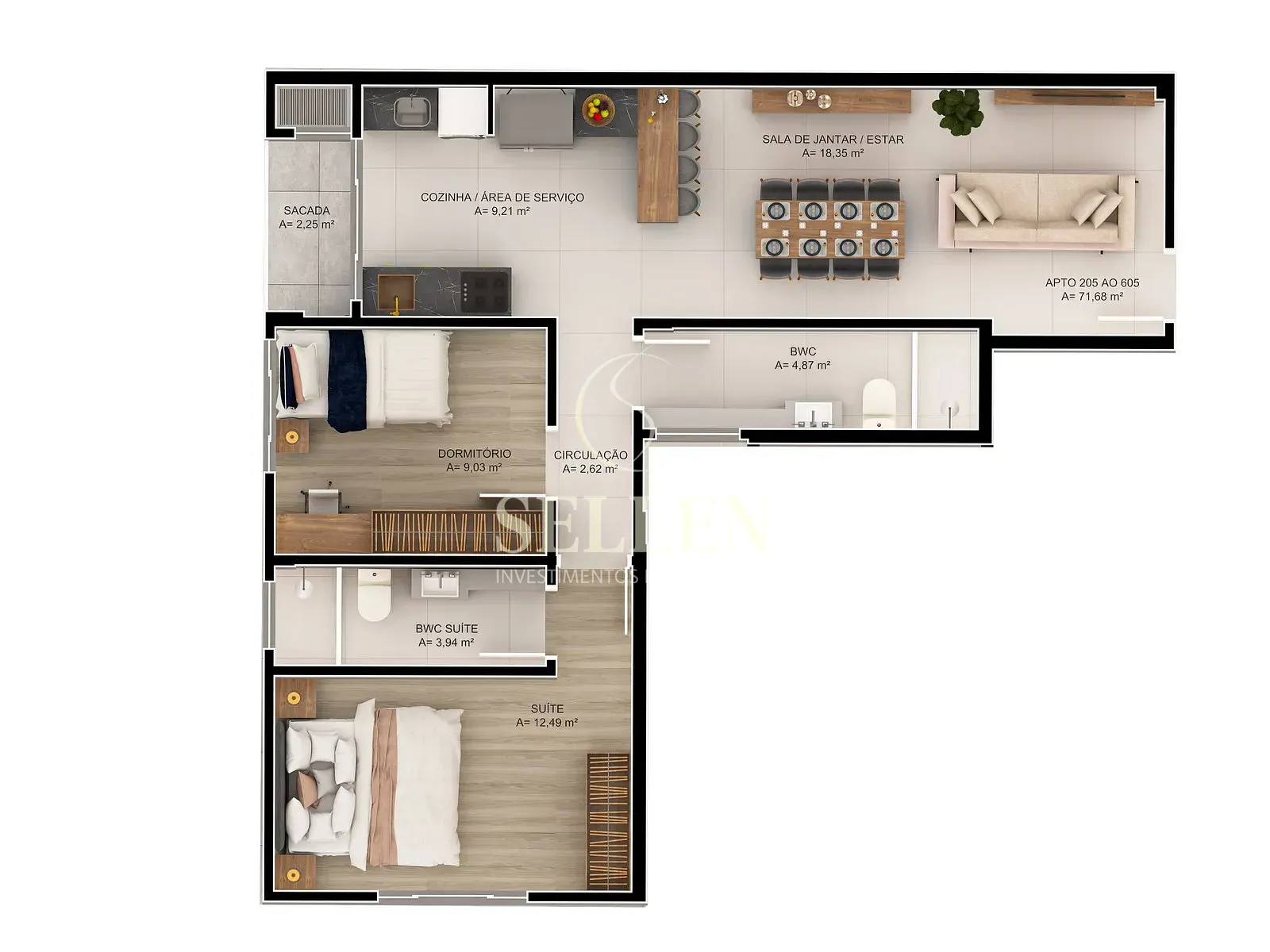 Apartamento, 2 quartos, 73 m² - Foto 26