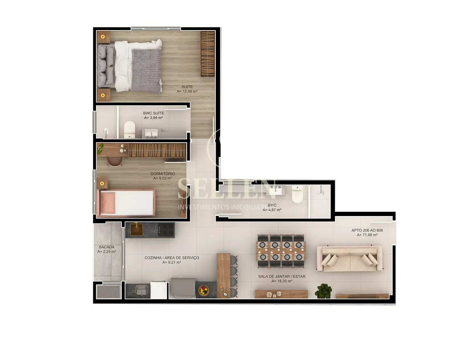 Apartamento, 2 quartos, 73 m² - Foto 25