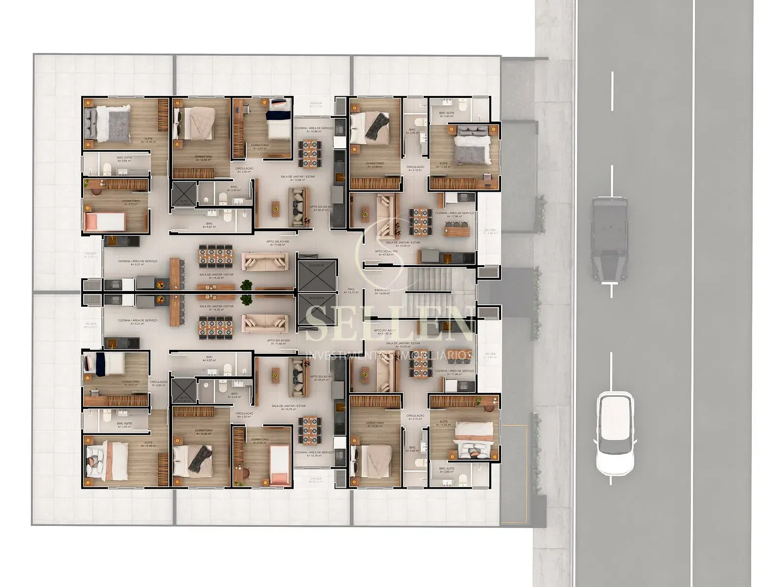 Apartamento, 2 quartos, 73 m² - Foto 20