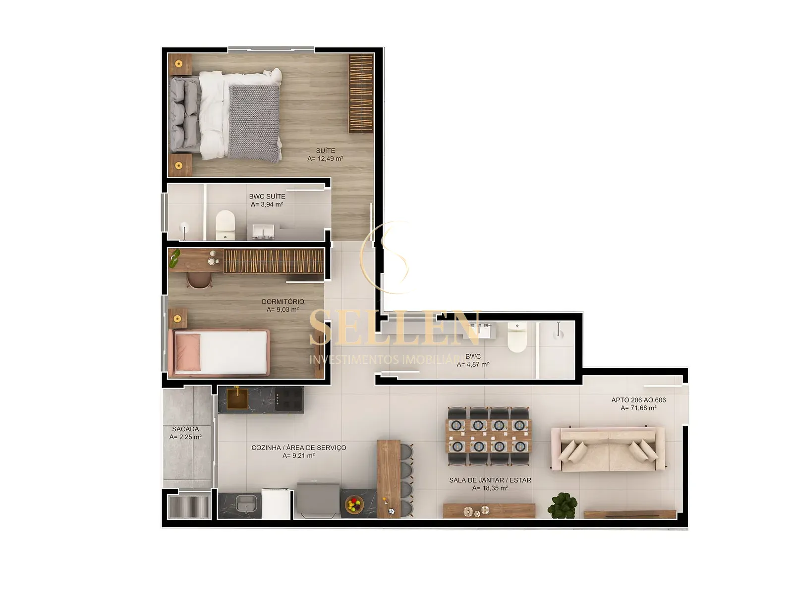 Apartamento, 2 quartos, 73 m² - Foto 25
