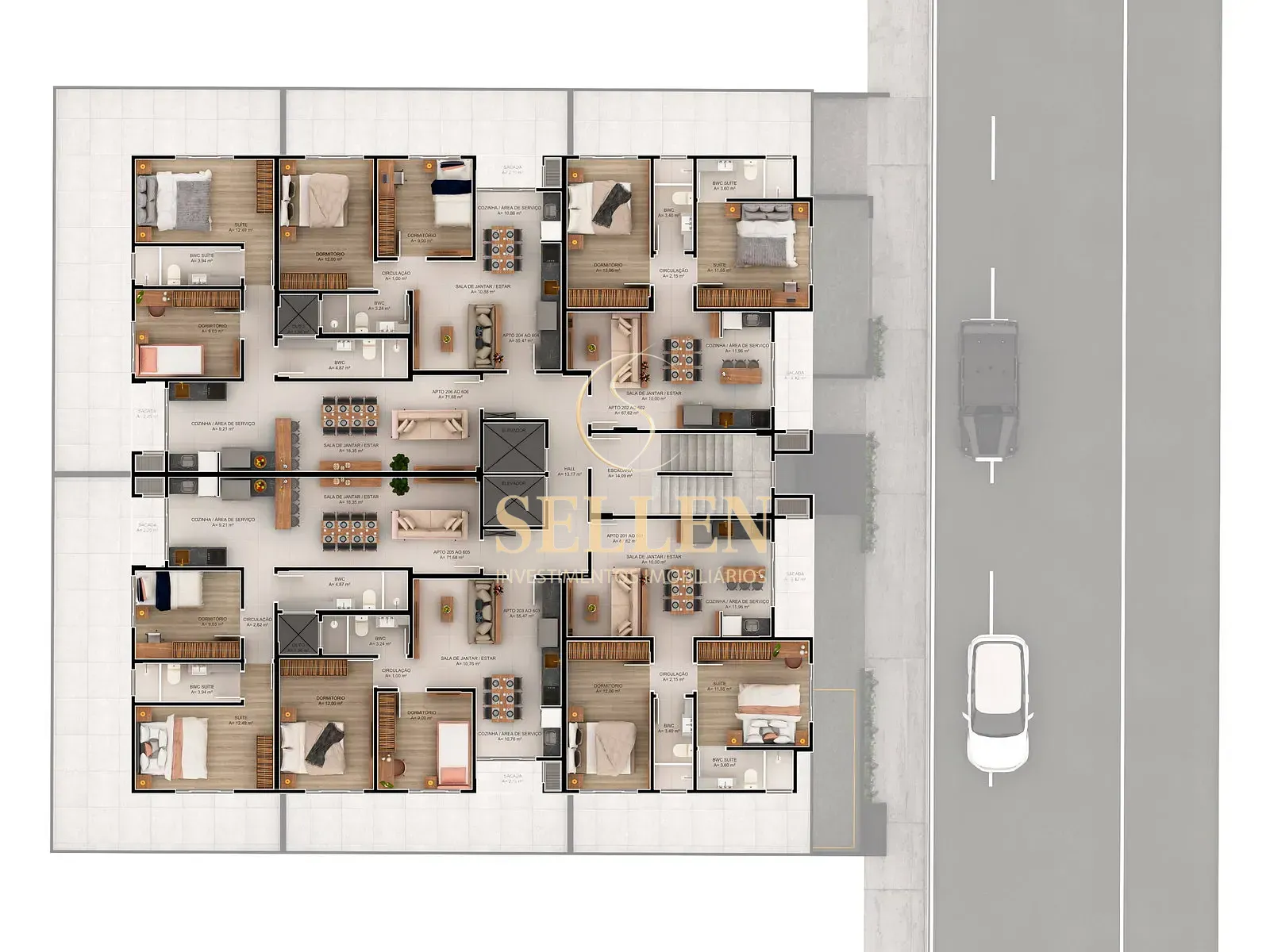 Apartamento, 2 quartos, 73 m² - Foto 20