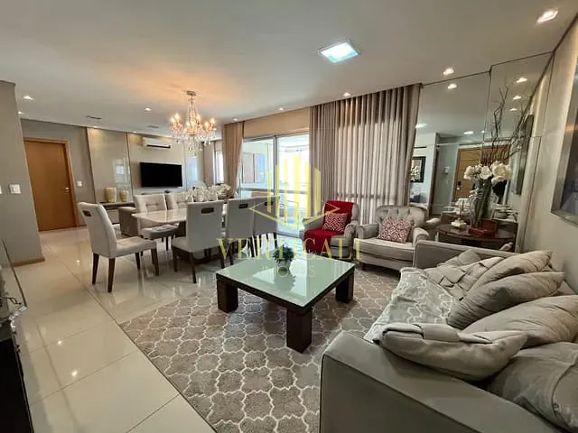 Apartamento com 157m² 3 quartos e 5 banheiros, à venda, no bairro Jardim Mariana em Cuiabá