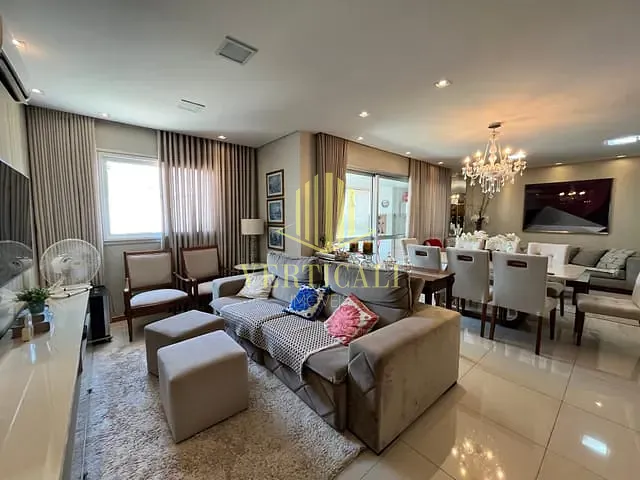 Apartamento com 157m² 3 quartos e 5 banheiros, à venda, no bairro Jardim Mariana em Cuiabá