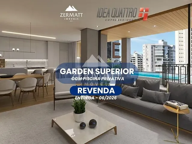Apartamento com 199m² 3 quartos e 4 banheiros, à venda, no bairro Jardim Blumenau em Blumenau