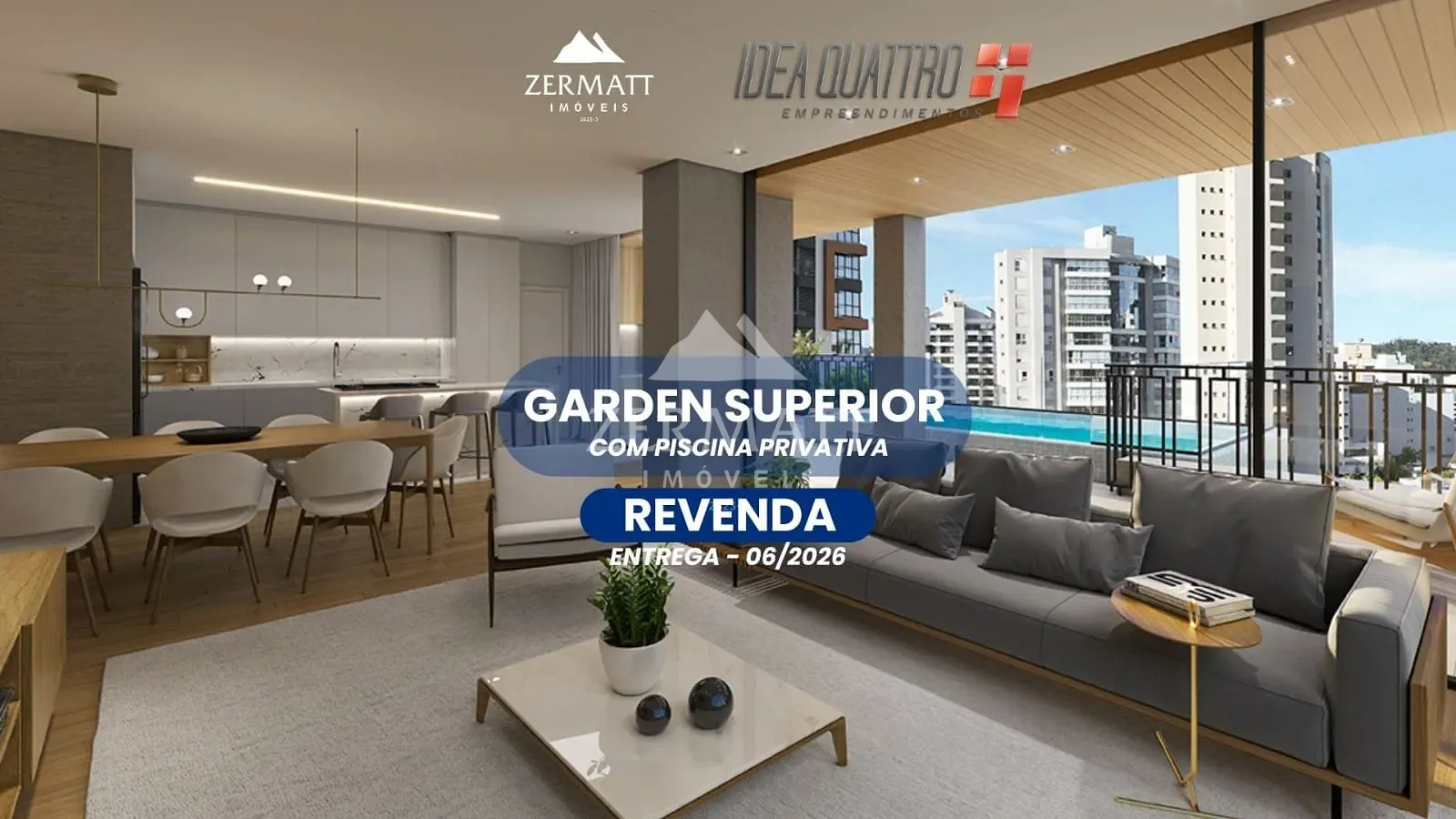 APARTAMENTO DIFERENCIADO COM PISCINA PRIVATIVA à venda, Jardim Blumenau, Blumenau, SC - foto 1