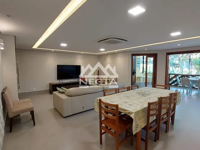 Apartamento com 160m² 4 quartos e 3 banheiros, à venda, no bairro Pontal da Cruz em São Sebastião