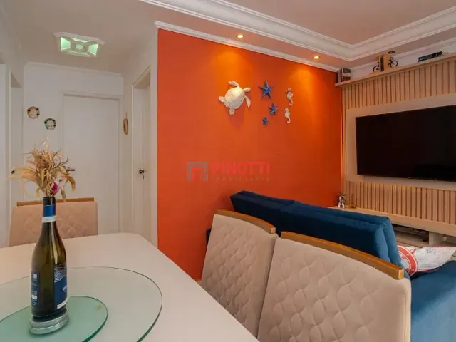 Apartamento 2 quartos e 1 banheiro, à venda, no bairro Nova Petrópolis em São Bernardo do Campo
