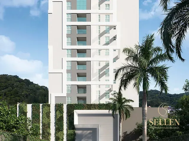 Apartamento 2 quartos e 1 banheiro, à venda, no bairro Praia Brava em Itajaí