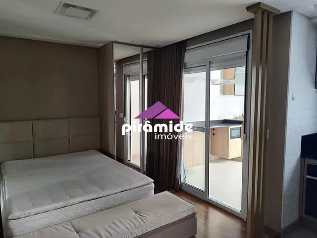 Apartamento com 37m² 1 quarto e 1 banheiro, para alugar, no bairro Jardim Aquárius em São José dos Campos