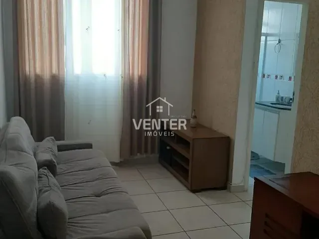 Apartamento 2 quartos e 1 banheiro, para alugar, no bairro Chácara do Visconde em Taubaté