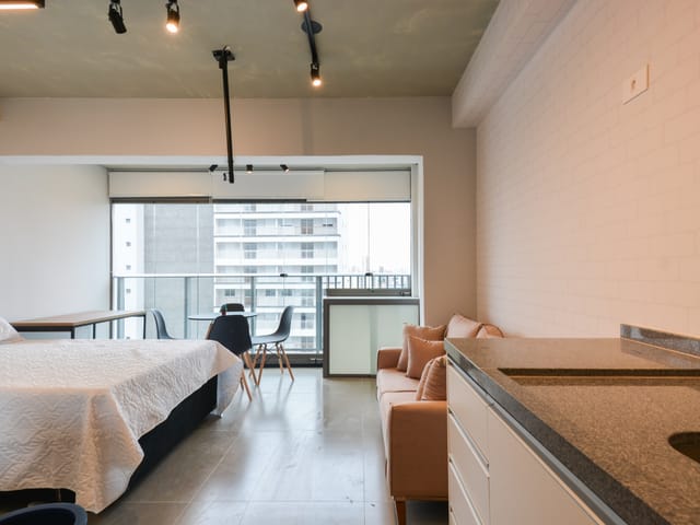 Apartamento com 26m² 1 quarto e 1 banheiro, à venda, no bairro Chácara Klabin em São Paulo