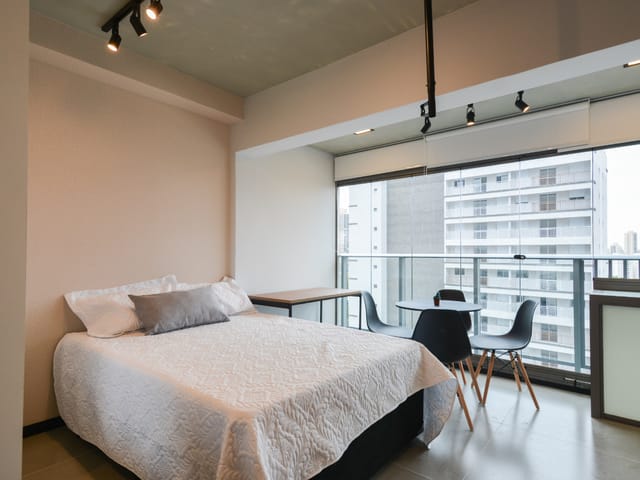 Apartamento com 26m² 1 quarto e 1 banheiro, à venda, no bairro Chácara Klabin em São Paulo