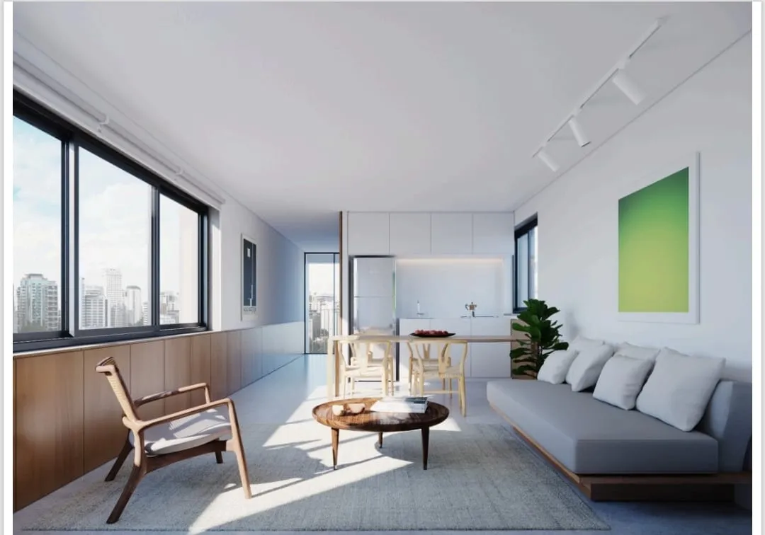 Apartamento para venda em Jardins com 1 quarto, sendo 1 suíte, 50m²
