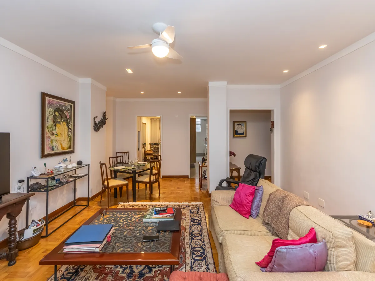 Apartamento para venda em Santa Cecília com 2 quartos, sendo 1 suíte, 106m²