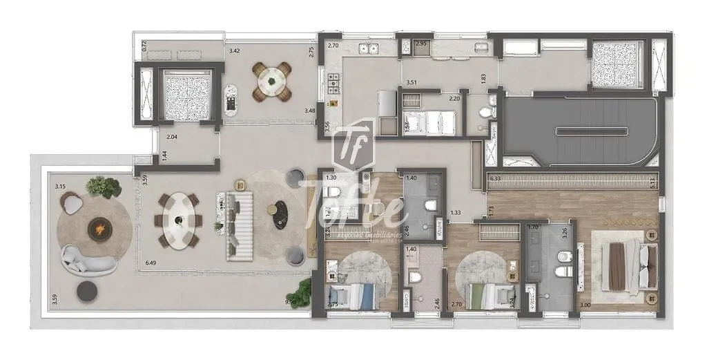 Apartamento, 3 quartos, 185 m² - Foto 22