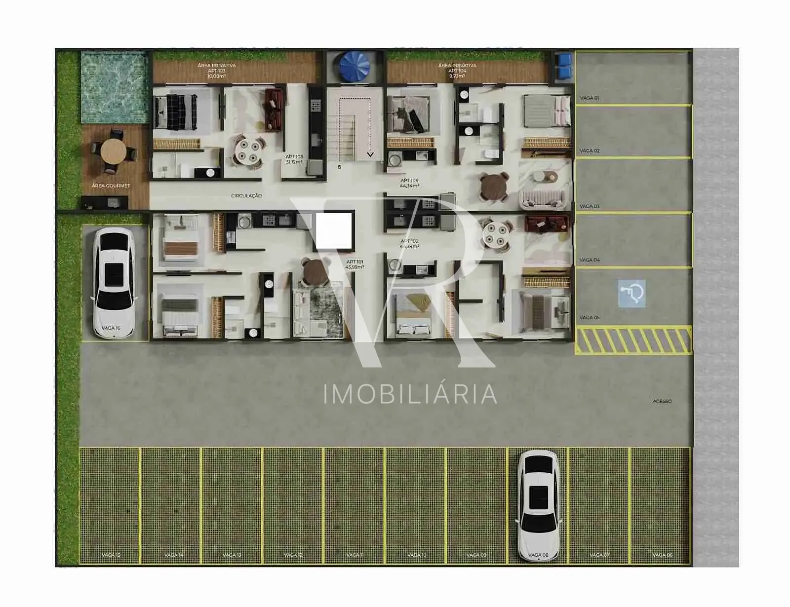 Apartamento, 2 quartos, 45 m² - Foto 8