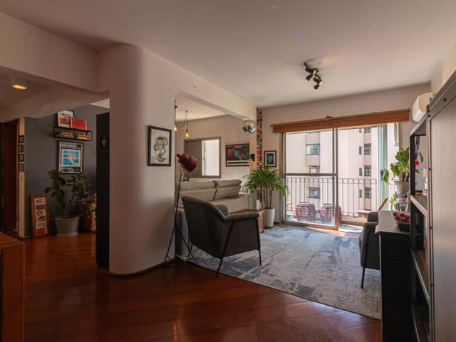 Apartamento com 95m² 2 quartos e 2 banheiros, à venda, no bairro Indianópolis em São Paulo