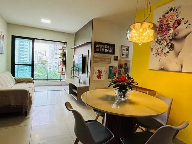 Apartamento 3 quartos e 2 banheiros, à venda, no bairro Tamarineira em Recife