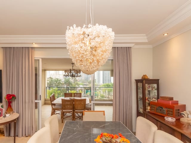 Apartamento com 205m² 4 quartos e 5 banheiros, à venda, no bairro Brooklin em São Paulo