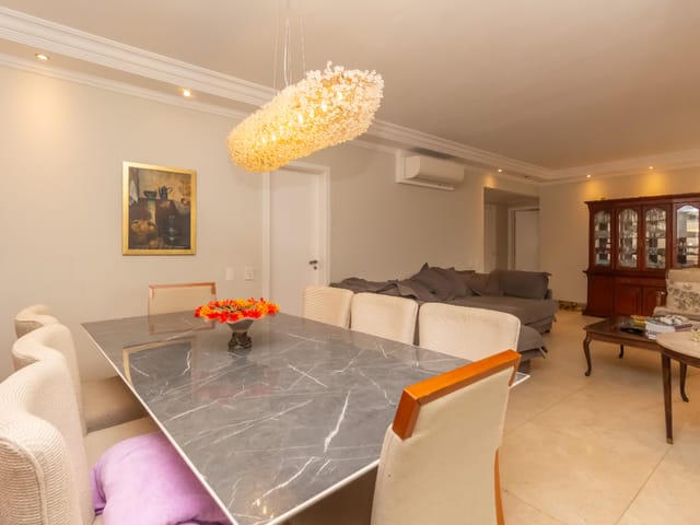 Apartamento com 205m² 4 quartos e 5 banheiros, à venda, no bairro Brooklin em São Paulo