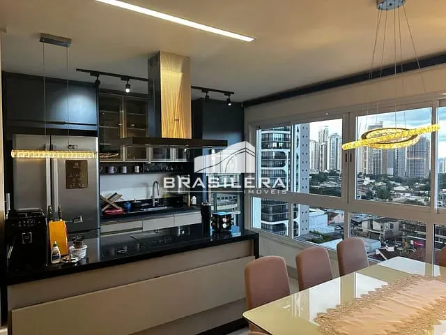 Apartamento com 73m² 2 quartos e 3 banheiros, à venda, no bairro Setor Marista em Goiânia