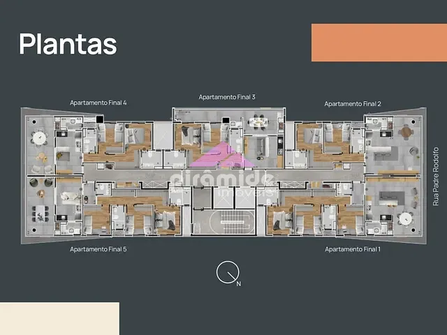 Apartamento com 93m² 3 quartos e 2 banheiros, à venda, no bairro Vila Ema em São José dos Campos
