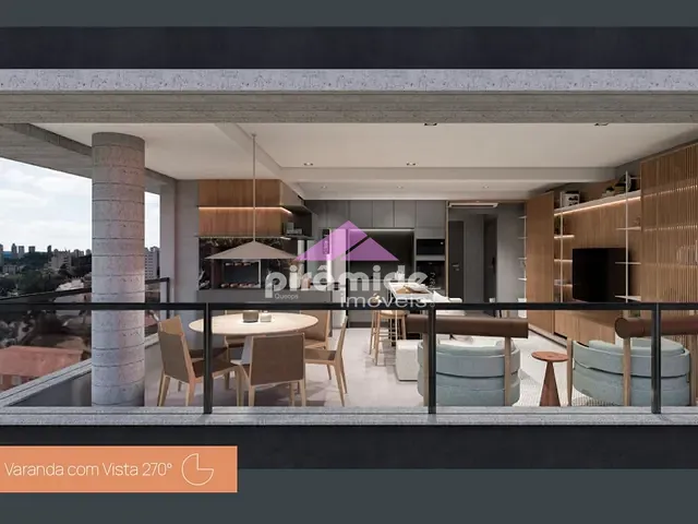 Apartamento com 73m² 2 quartos e 2 banheiros, à venda, no bairro Vila Ema em São José dos Campos