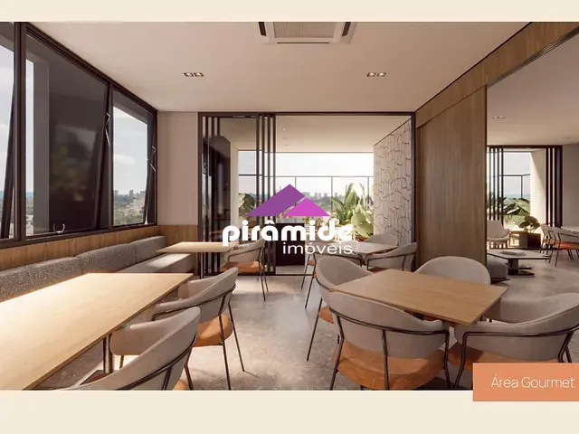 Apartamento com 75m² 2 quartos e 2 banheiros, à venda, no bairro Vila Ema em São José dos Campos