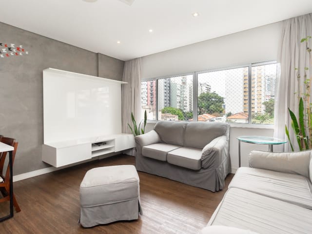 Apartamento com 105m² 3 quartos e 2 banheiros, à venda, no bairro Pinheiros em São Paulo