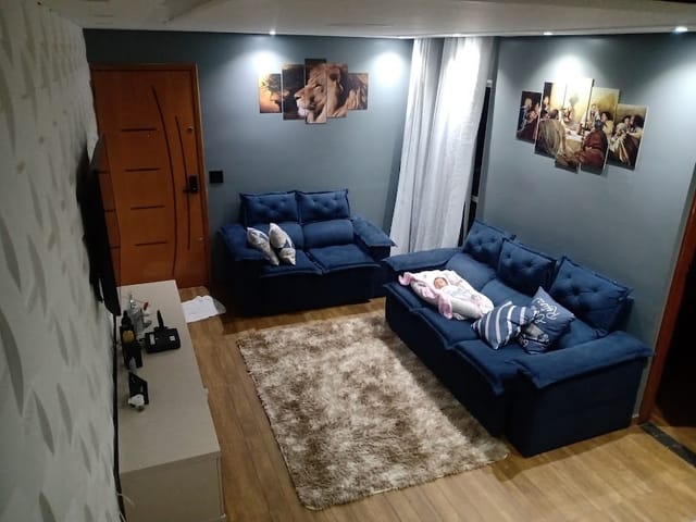 Foto do Apartamento - Excelente Apartamento Duplex à venda,82 metros 2 dormitórios, 1 vaga - Jardim São Domingos, Guarulhos, SP | Imobiliária Compare