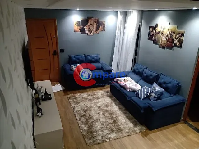 Apartamento 2 quartos e 2 banheiros, à venda, no bairro Jardim São Domingos em Guarulhos