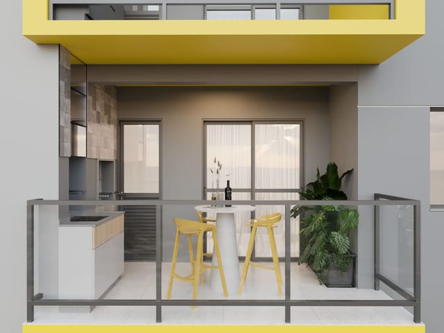 Apartamento com 66m² 3 quartos e 2 banheiros, à venda, no bairro Contorno em Ponta Grossa