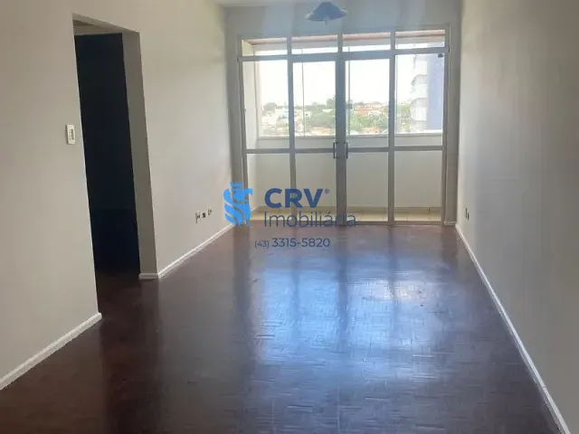 Apartamento com 108m² 2 quartos e 2 banheiros, para alugar, no bairro Centro em Londrina