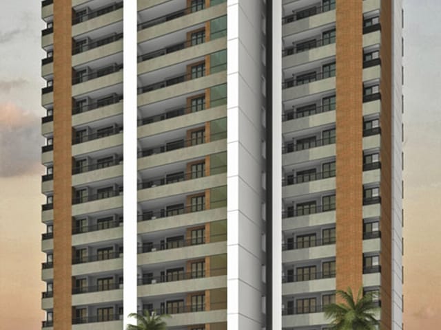 Apartamento com 71m² 2 quartos e 2 banheiros, à venda, no bairro Barranco em Taubaté