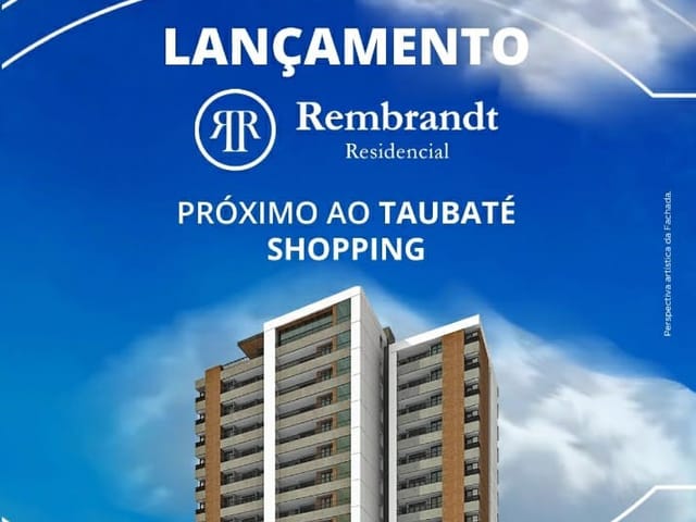 Apartamento com 71m² 2 quartos e 2 banheiros, à venda, no bairro Barranco em Taubaté