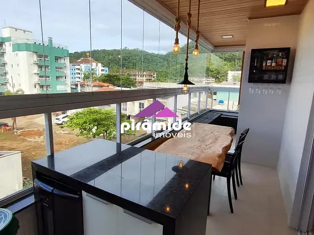 Apartamento com 72m² 3 quartos e 2 banheiros, à venda, no bairro Toninhas em Ubatuba